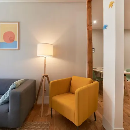 Design For Big Groups 4bed/3bath Appartement Lissabon